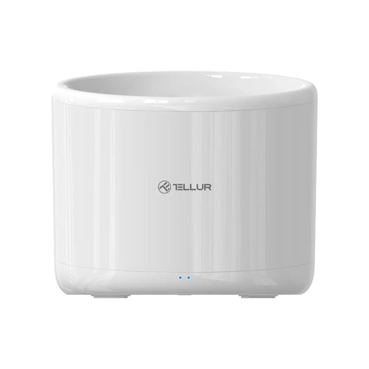 Dispenser apa animale WiFi Tellur Smart, 2L, Alb