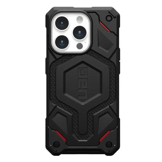 "UAG Monarch Pro MagSafe, kevlar black - iPhone 15 Pro Max"