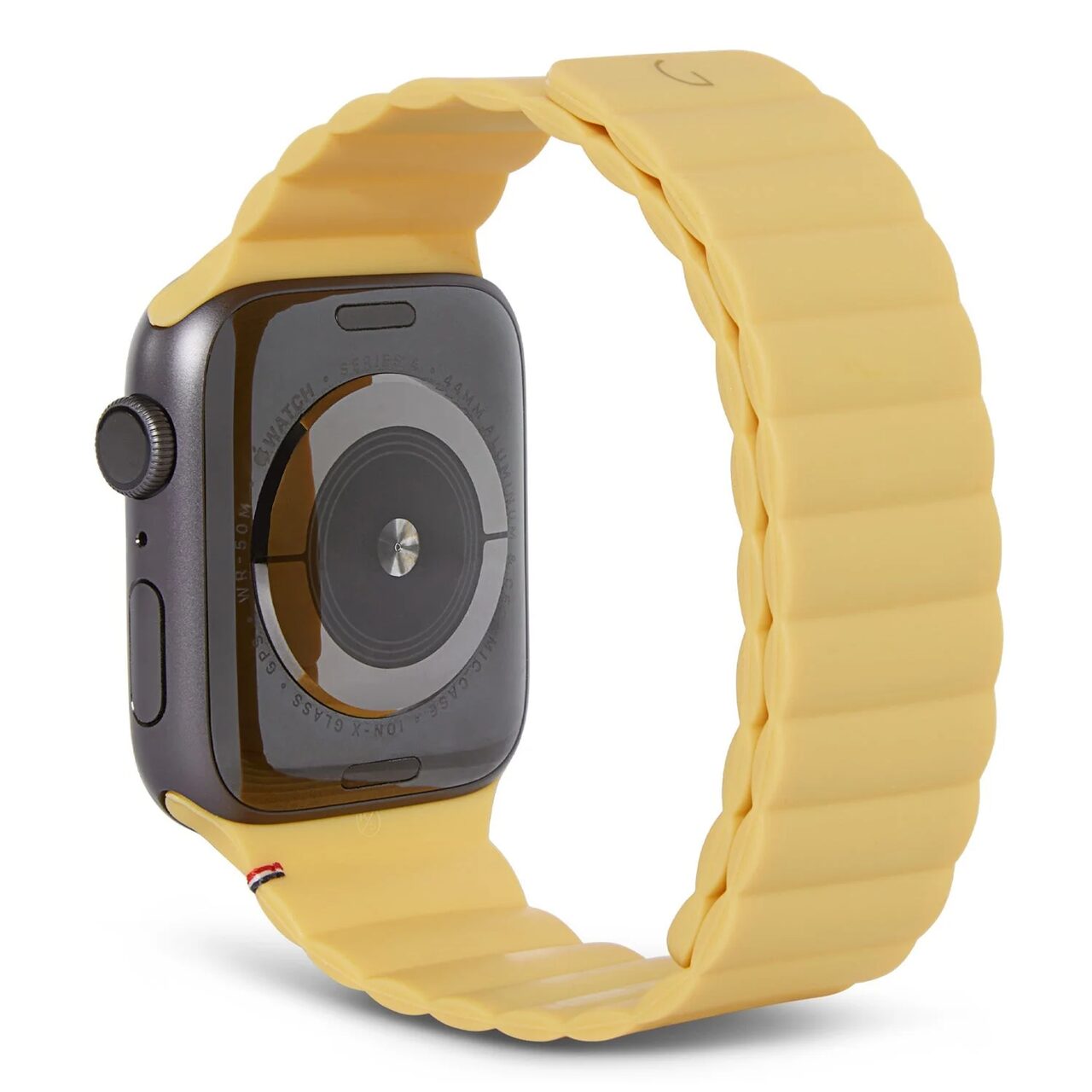 Silicone Magnet Traction Strap Lite for AppleWatch 45/44/42 mm Gen 1-7 - SE Sweet Corn