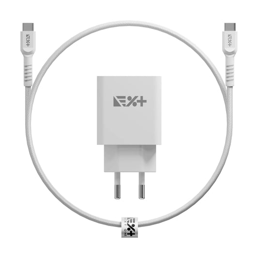 NEXT ONE 20W PD WALL CHARGER & USB-C CABLE BUNDLE