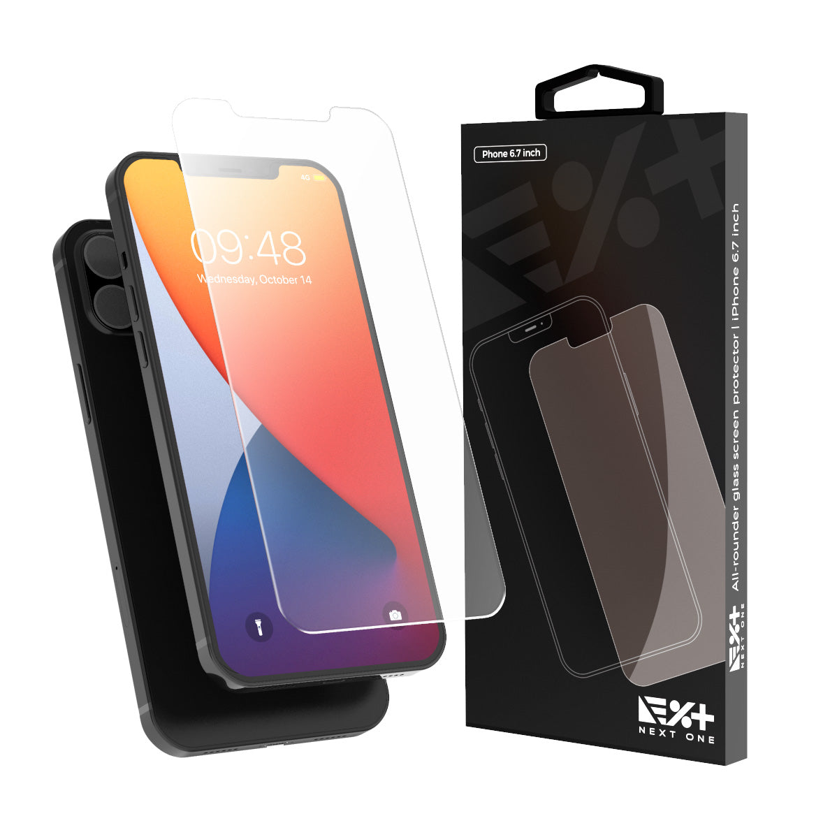 NEXT ONE заштитно стакло за iPhone 12 | 12 Pro