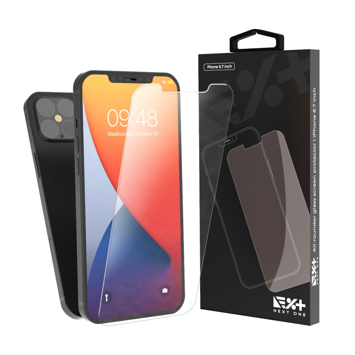 NEXT ONE заштитно стакло за iPhone 12 | 12 Pro