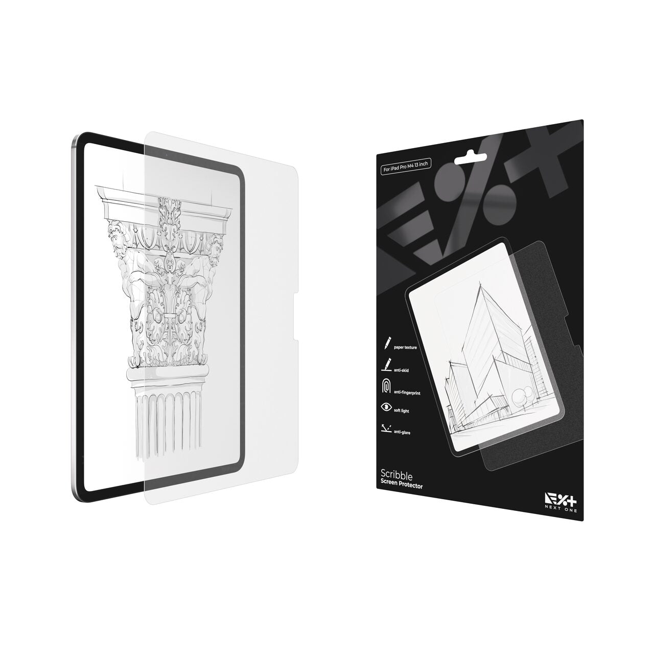 NEXT ONE PAPER TEXTURE SCREEN PROTECTOR FOR IPAD PRO M4 13 INCH