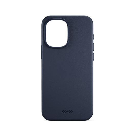 Epico Leather Pro Mag+ Case iPhone 17 Qi2 & MagSafe Compatible - blue