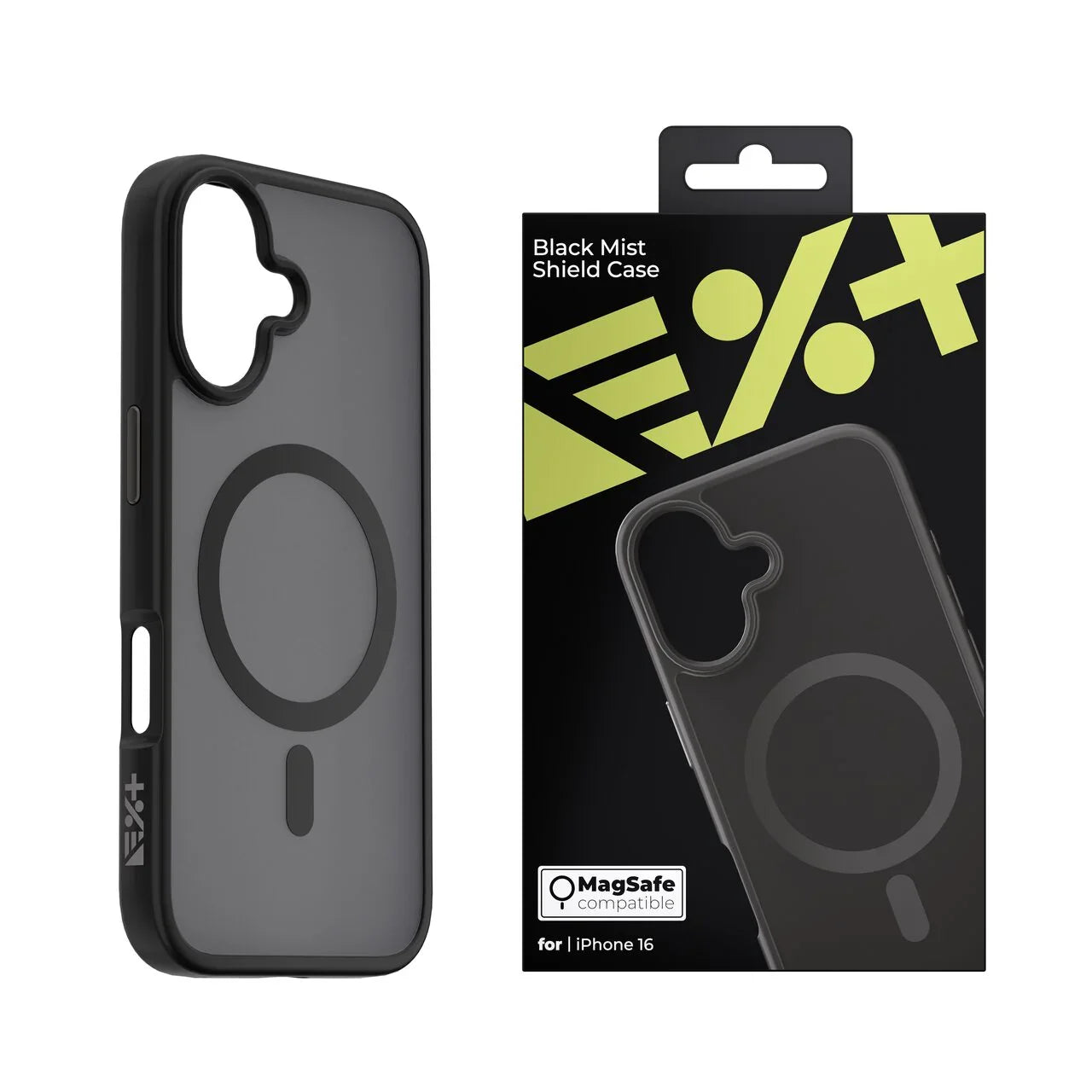 NEXT ONE BLACK MIST SHIELD CASE FOR iPhone 16 MagSafe Compatible