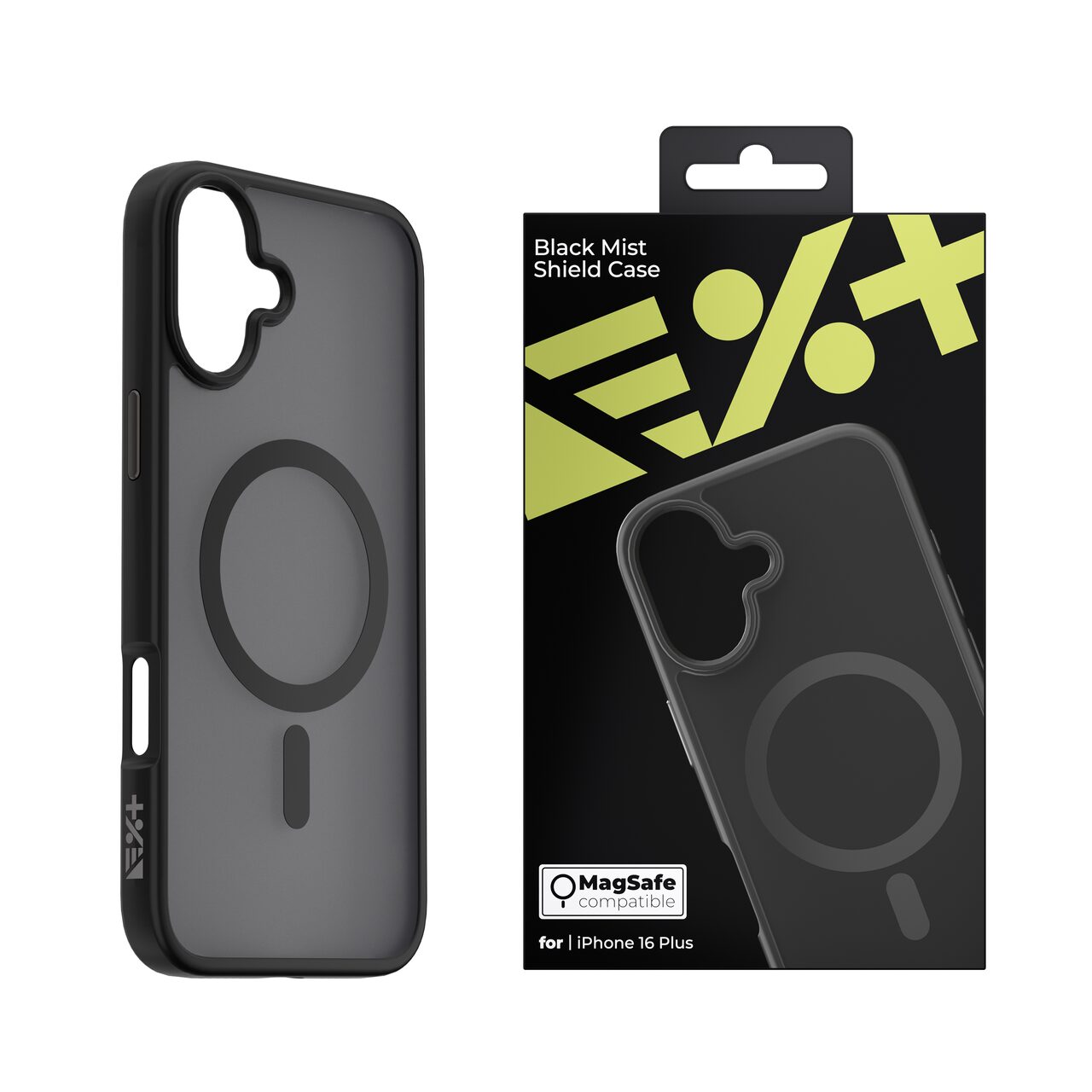 NEXT ONE BLACK MIST SHIELD CASE FOR iPhone 16 PLUS MagSafe Compatible