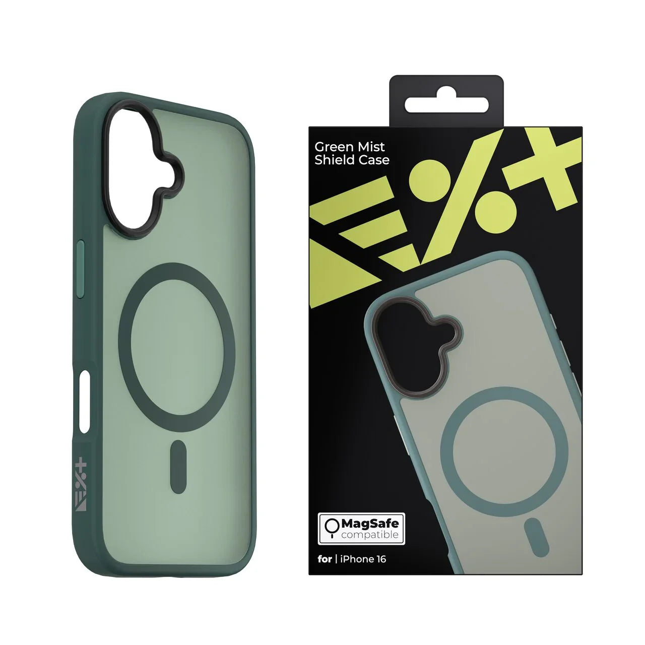 NEXT ONE GREEN MIST SHIELD CASE FOR iPhone 16 MagSafe Compatible