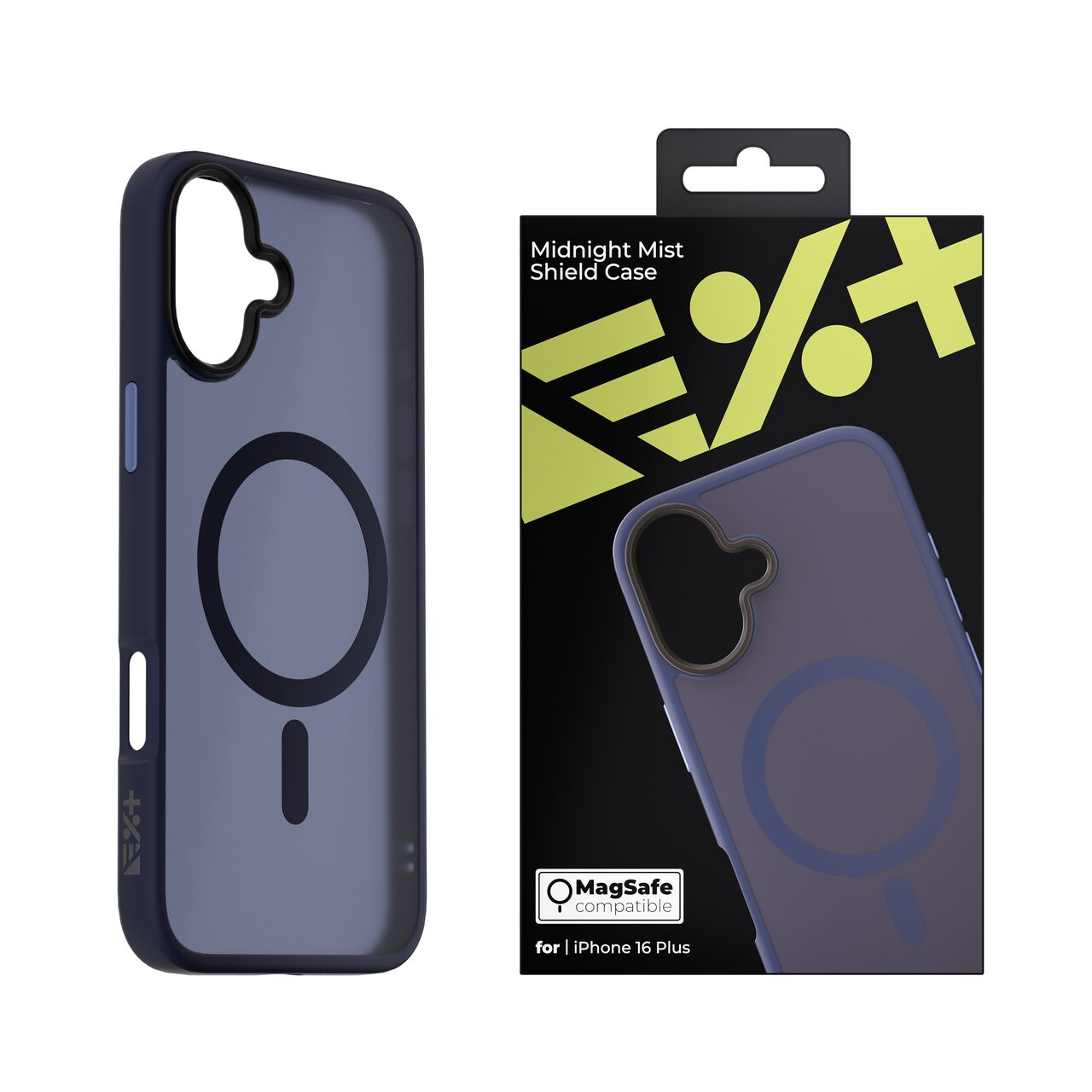 NEXT ONE MIDNIGHT MIST SHIELD CASE FOR iPhone 16 PLUS MagSafe Compatible