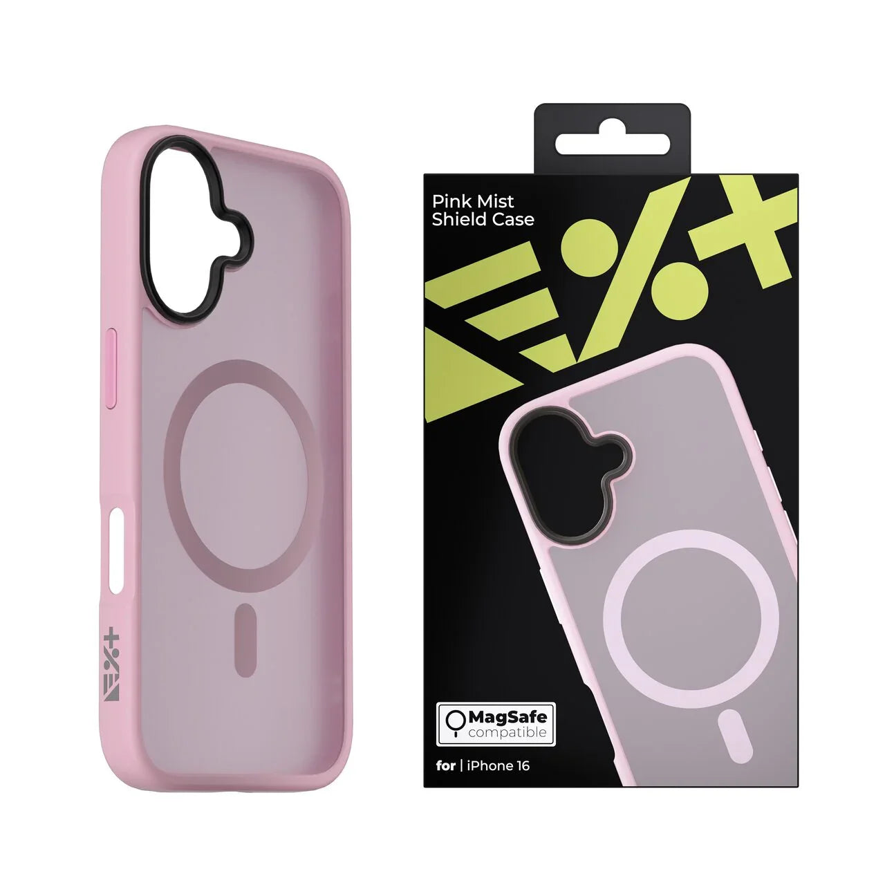 NEXT ONE PINK MIST SHIELD CASE FOR iPhone 16 MagSafe Compatible