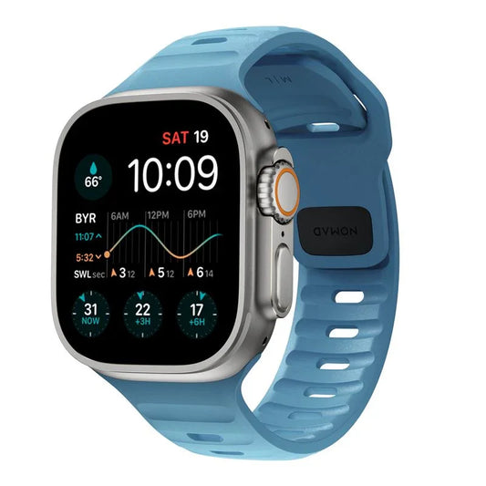 Nomad Sport Strap, electric blue - Apple Watch Ultra (49mm) 8/7 (45mm)/6/SE/5/4 (44mm)/3/2/1 (42mm)