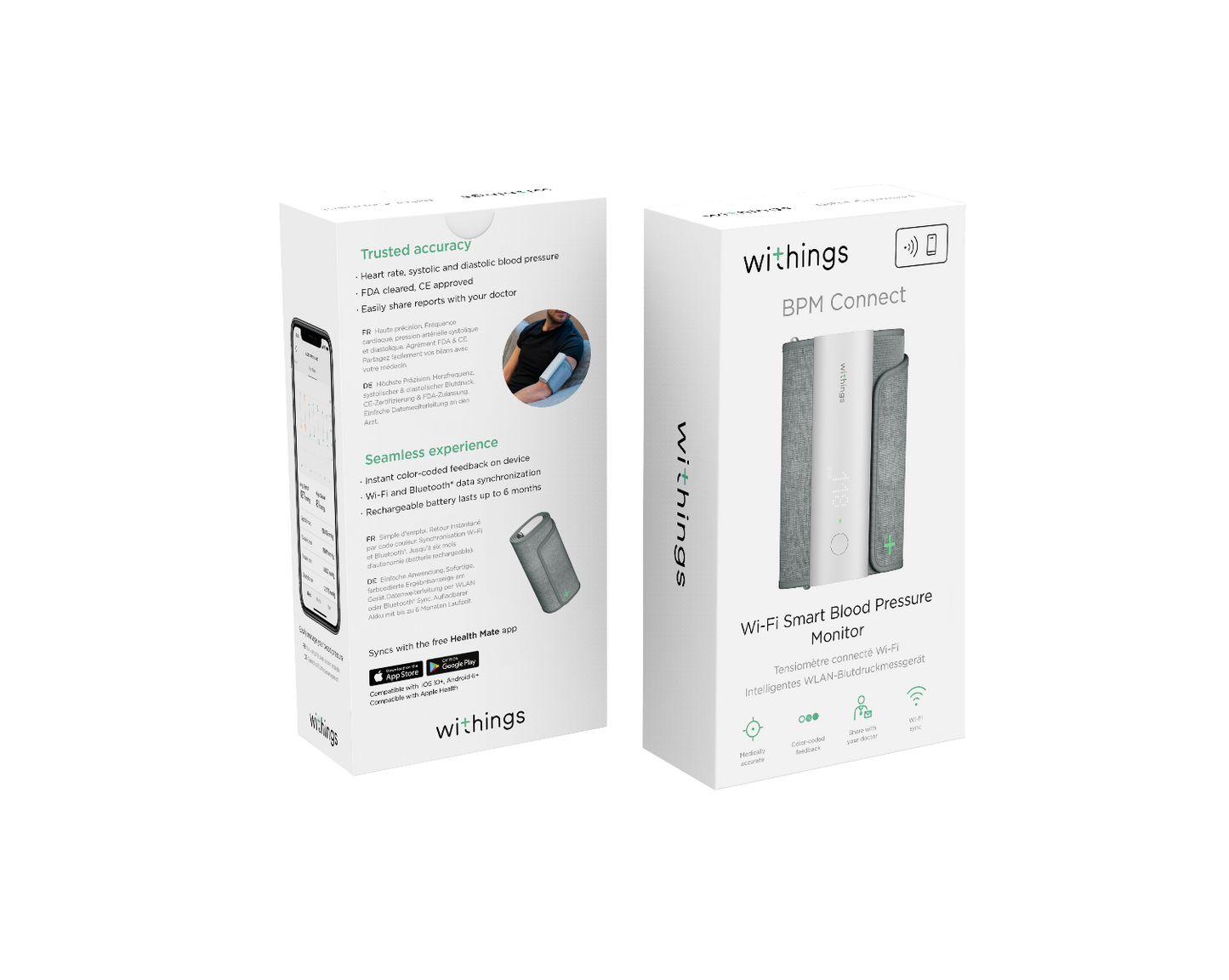 Withings Blood Pressure Monitor Connect w Wifi sync