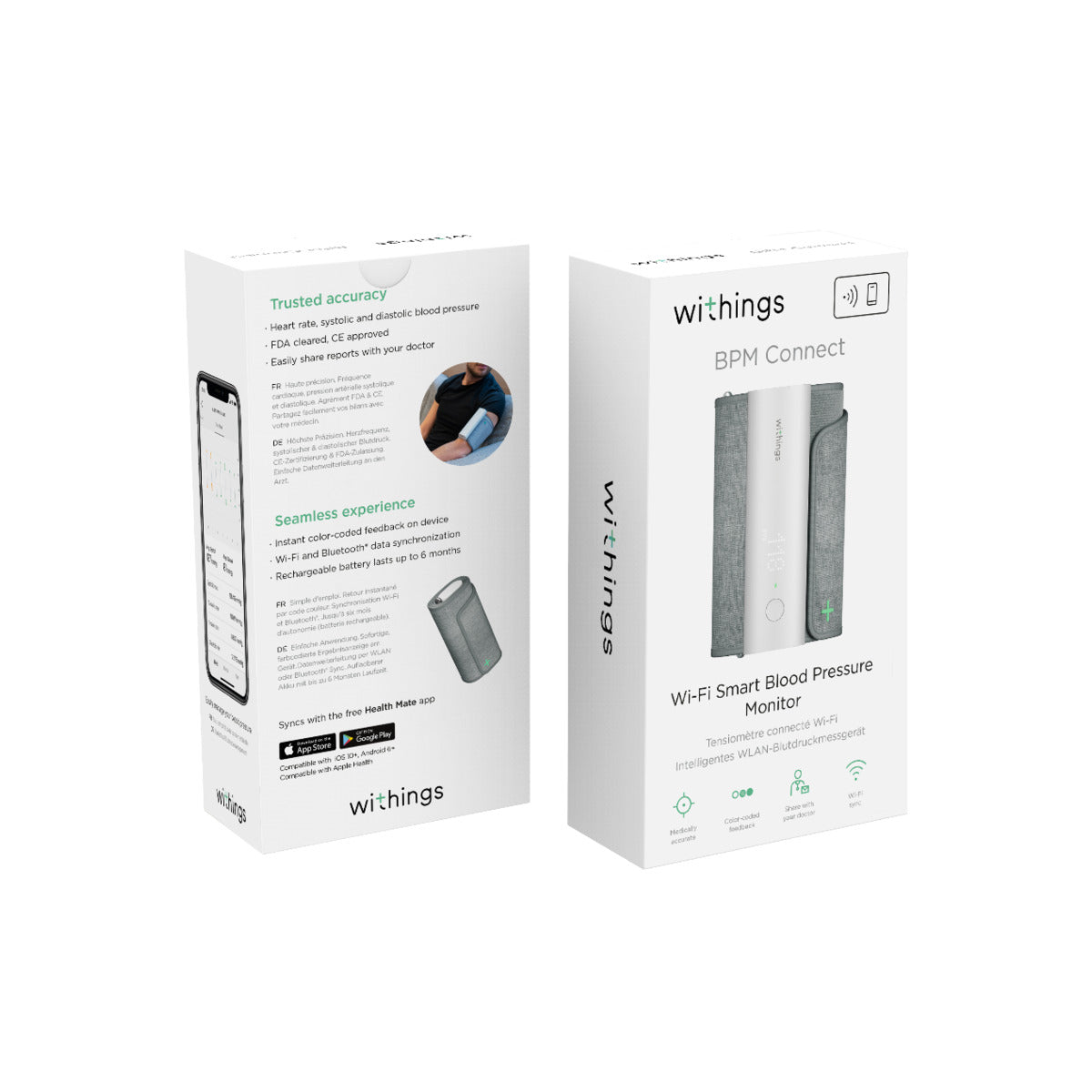 Withings Blood Pressure Monitor Connect w Wifi sync