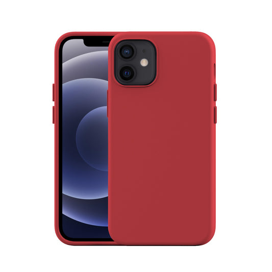 NEXT ONE силиконска маска за iPhone 12 mini - црвена
