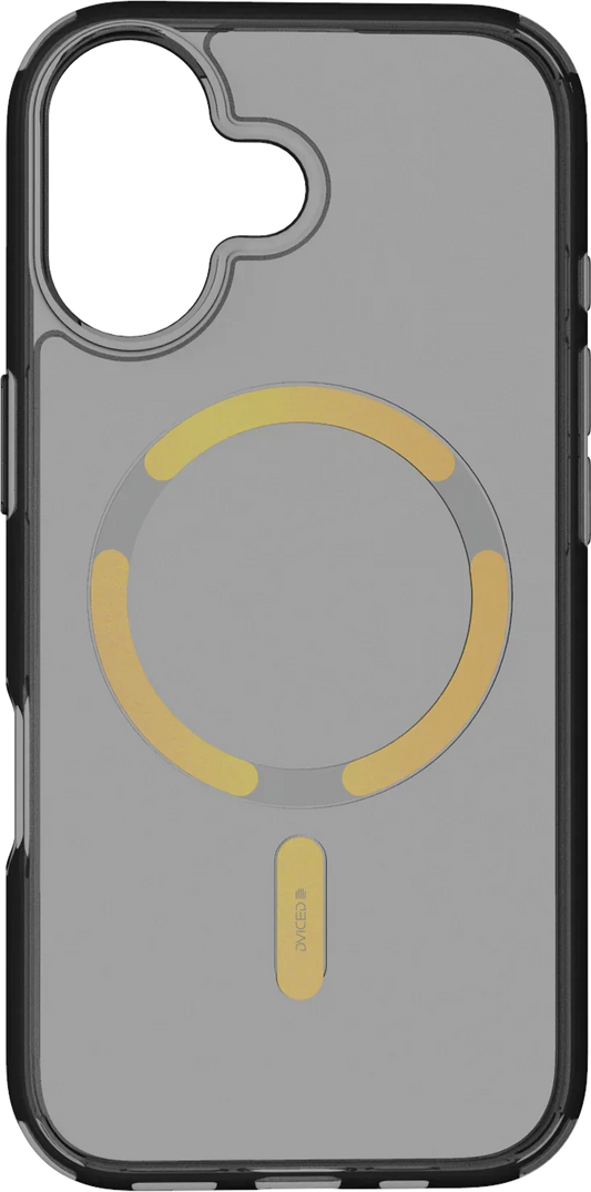Dviced MagSafe iPhone 17 smoke case - Gold