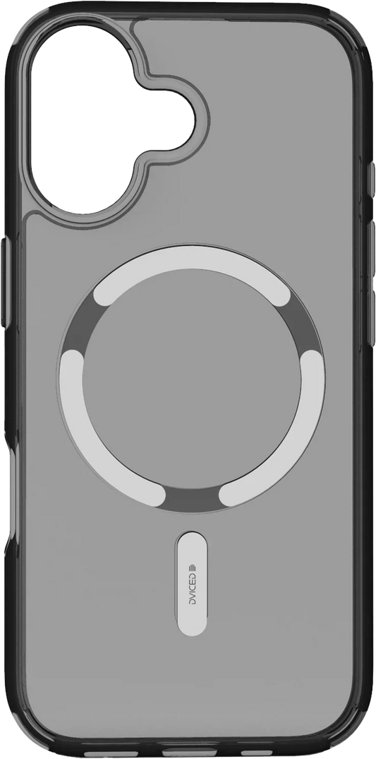 Dviced MagSafe iPhone 17 smoke case - Silver