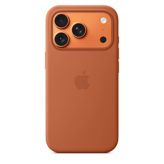 iPhone 17 Pro Silicone Case with MagSafe – Terra Cotta - iSTYLE MK