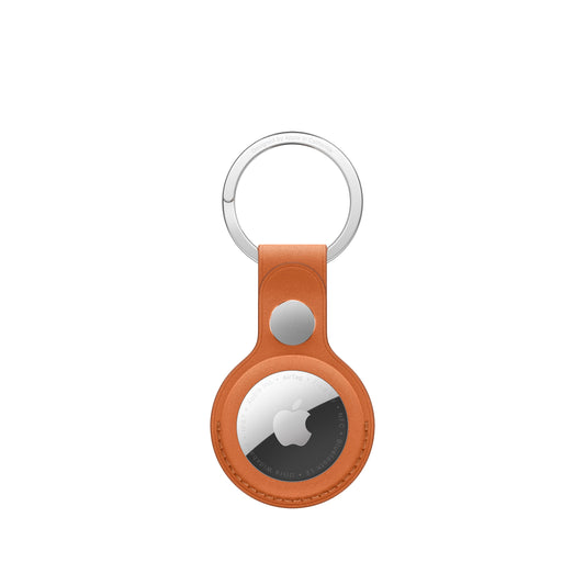 AirTag FineWoven Key Ring - Fox Orange - iSTYLE MK