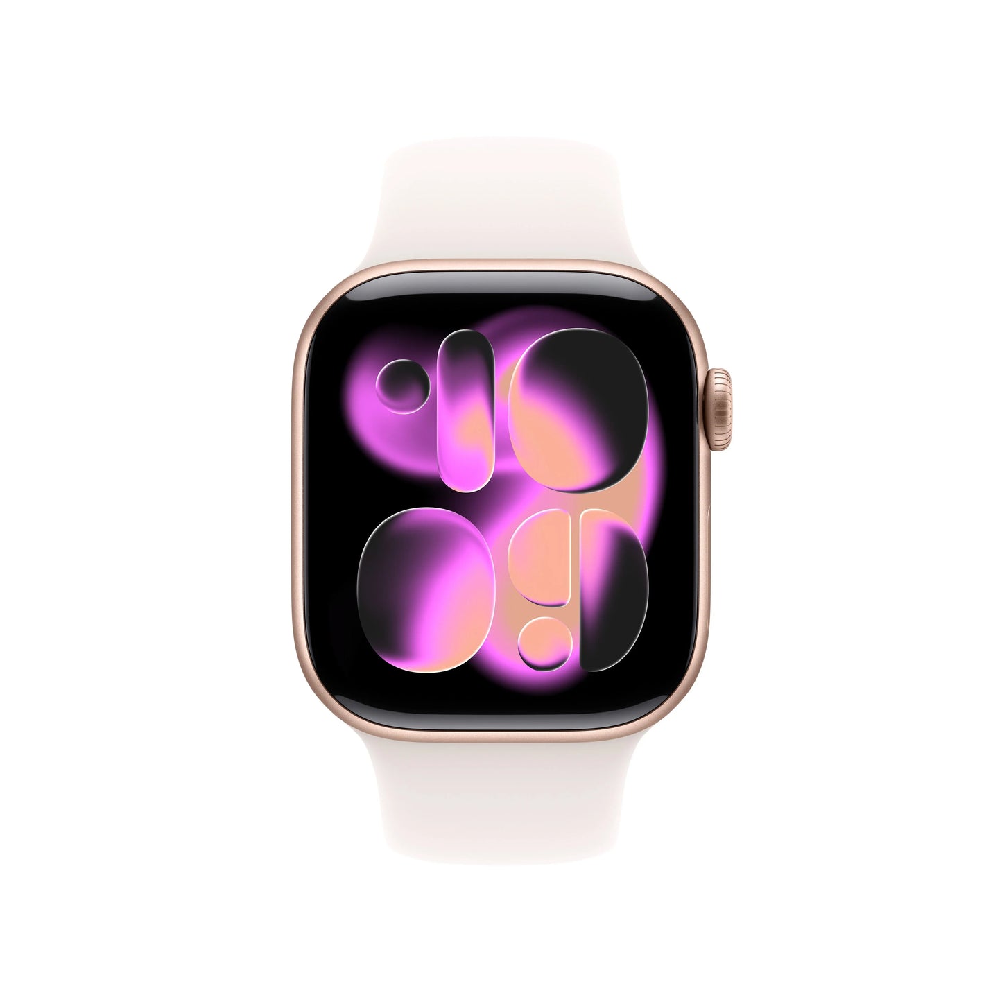 Apple Watch Series 11 GPS 42mm Rose Gold Aluminium Case with Light Blush Sport Band - S/M - iSTYLE MK