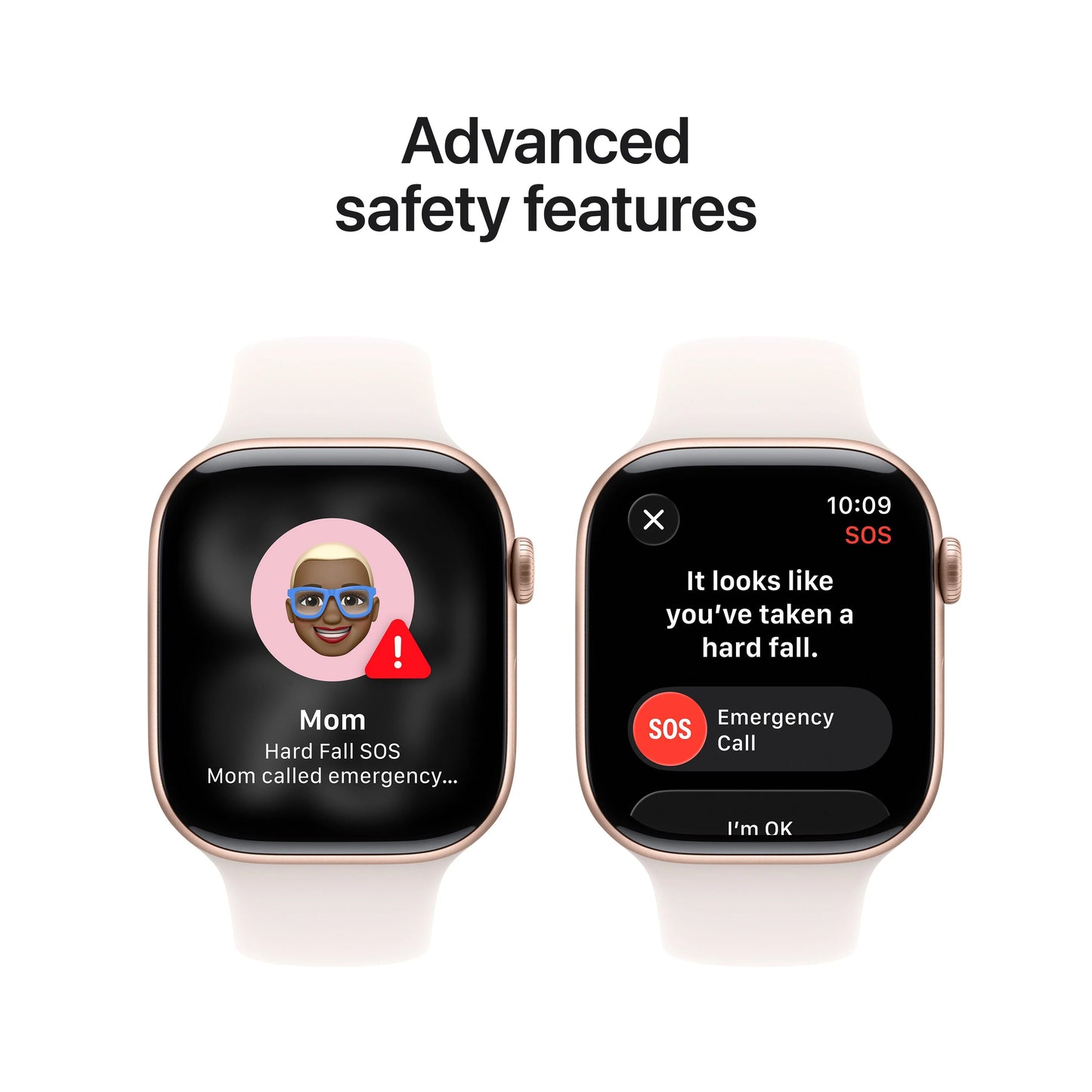 Apple Watch Series 11 GPS 46mm Rose Gold Aluminium Case with Light Blush Sport Band - M/L - iSTYLE MK