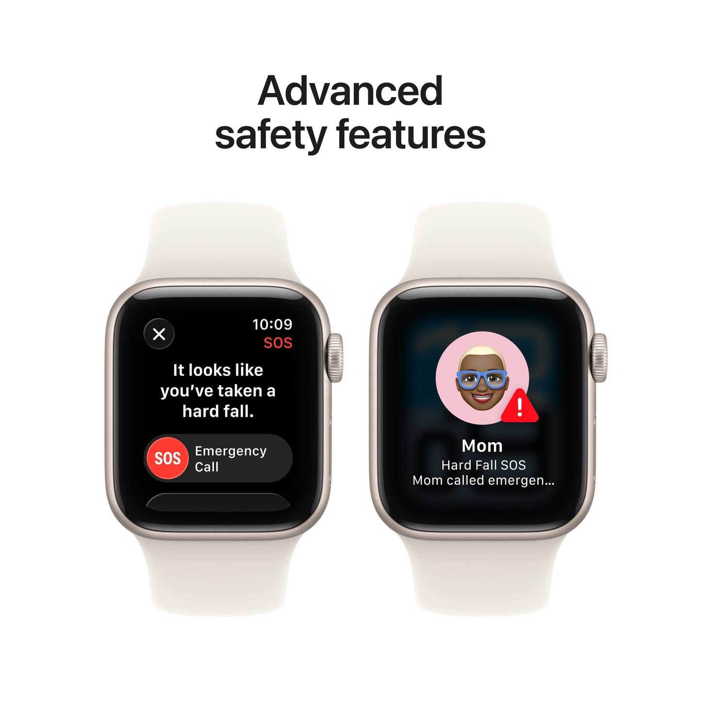 Apple Watch SE 3 GPS 40mm Starlight Aluminium Case with Starlight Sport Band - M/L - iSTYLE MK