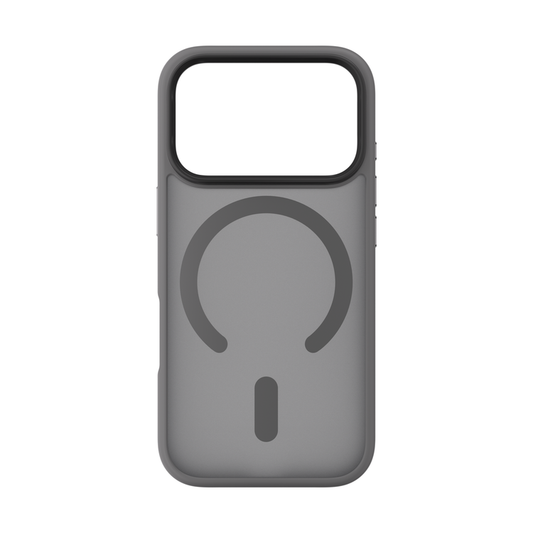 NOA Grey Mist Shield Case for iPhone 17 Pro | MagSafe Compatible