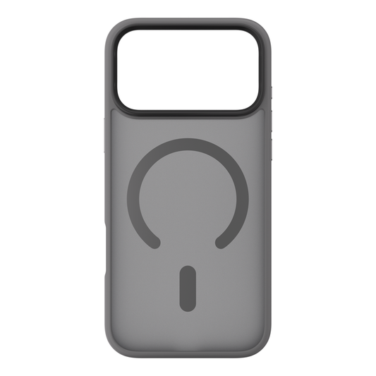 NOA Grey Mist Shield Case for iPhone 17 Pro Max | MagSafe Compatible