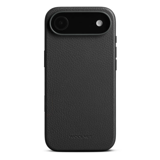 WOOLNUT Leather Case for iPhone 17 Air - Black