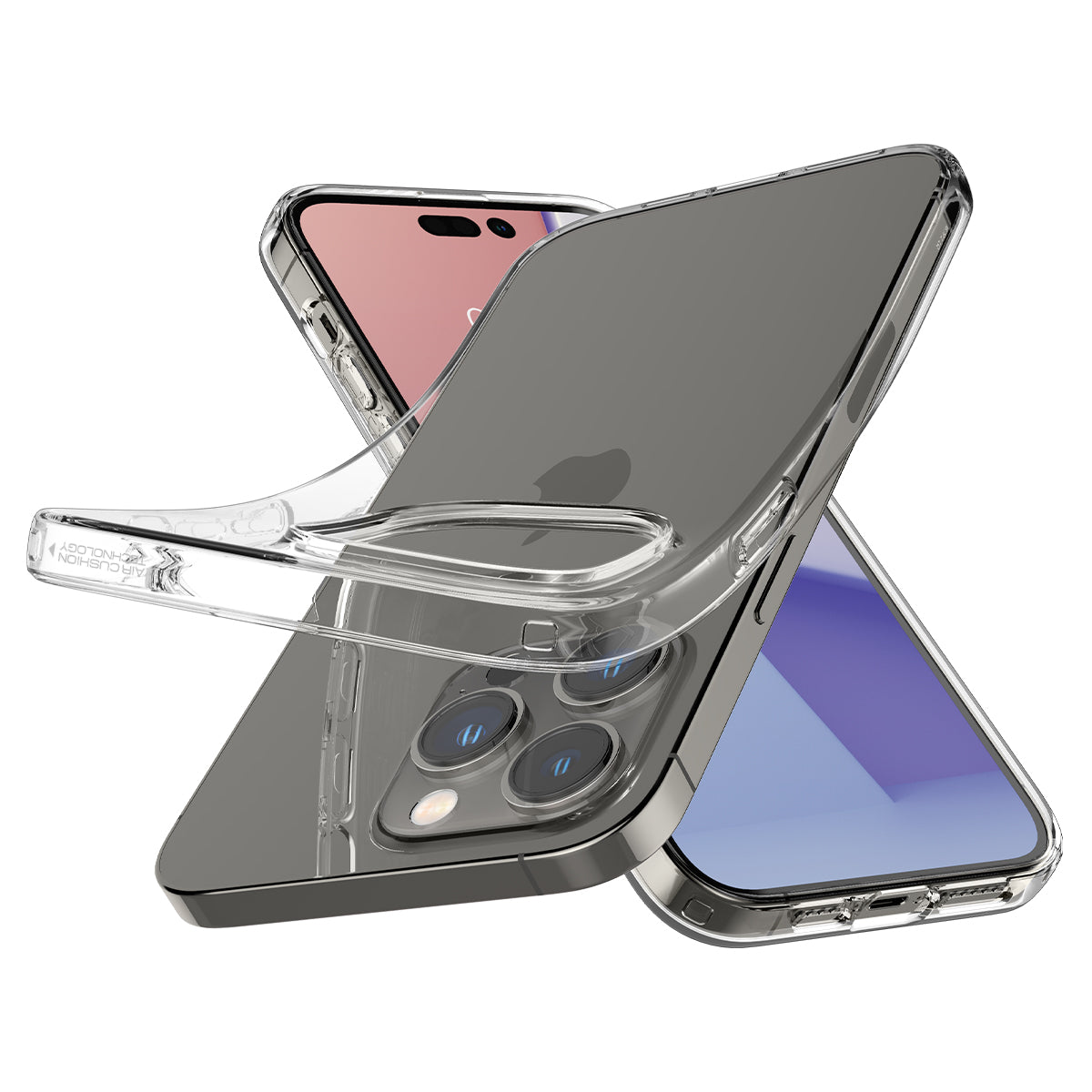 Spigen Crystal Flex, crystal clear - iPhone 14 Pro