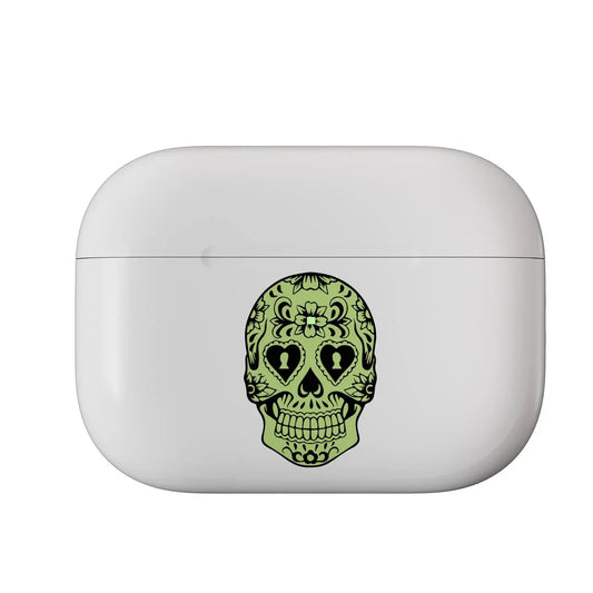 Skin NEXT ONE pentru AirPods Pro - Craniu fosforescent - iSTYLE MK
