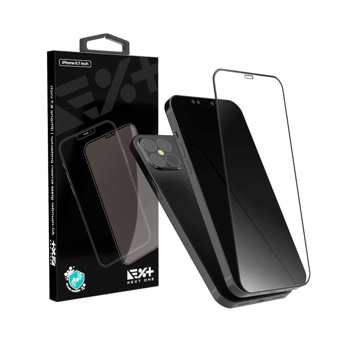 NEXT ONE заштитно стакло за iPhone 12 | 12 Pro (ALL-ROUNDER)