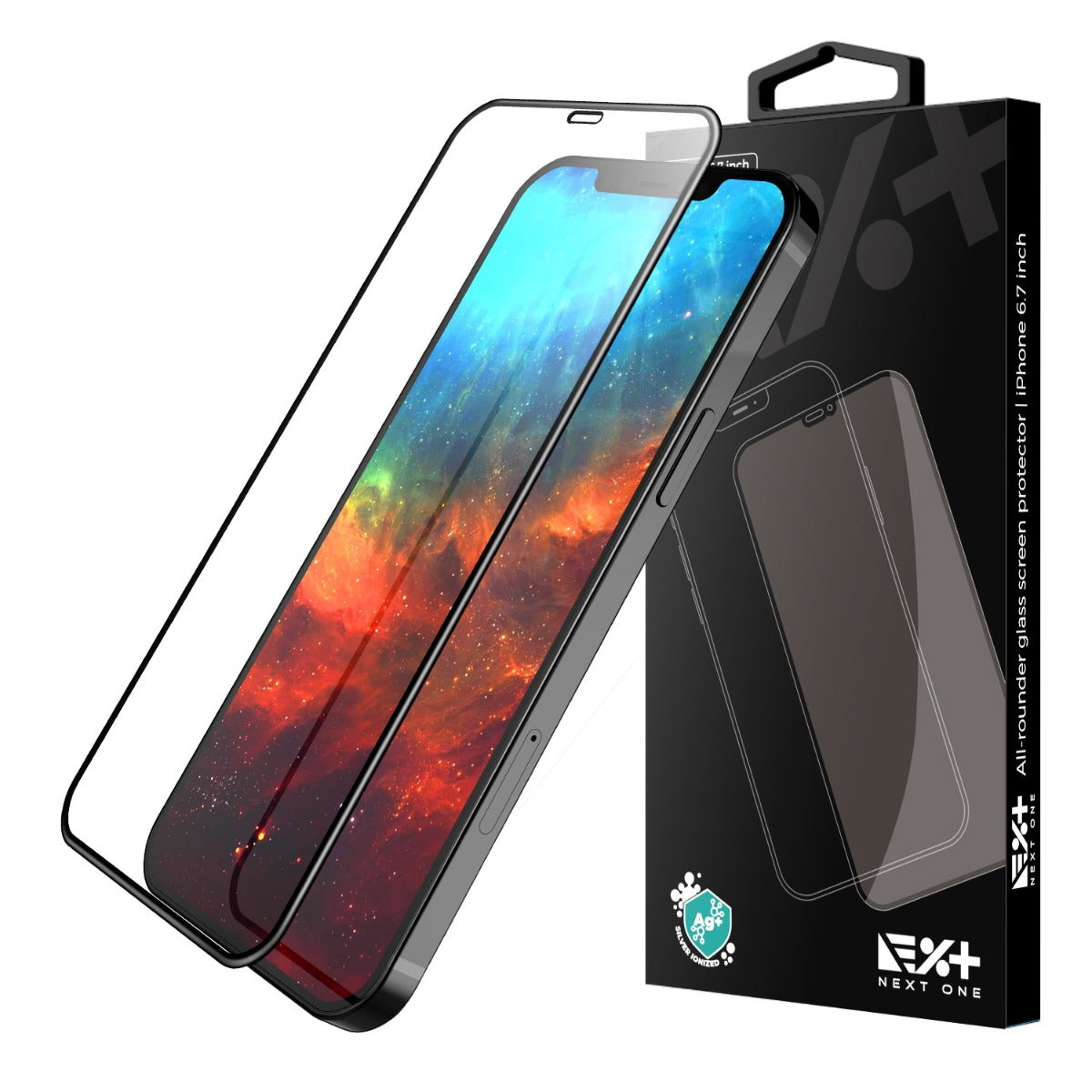 NEXT ONE заштитно стакло за iPhone 12 | 12 Pro (ALL-ROUNDER)