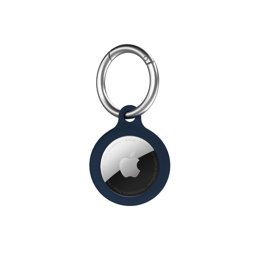 Next One AirTag Secure Silicone Key Clip | Marine Blue