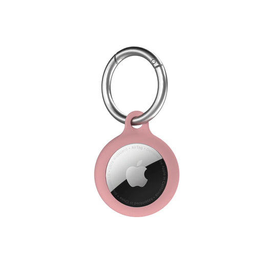Next One AirTag Secure Silicone Key Clip | Ballet Pink
