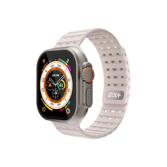 NEXT ONE ремче за Apple Watch 46/49 mm, силикон, Розово
