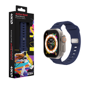NEXT ONE SILICONE ACTIVE BAND FOR APPLE WATCH 44/46/49MM | BLUE