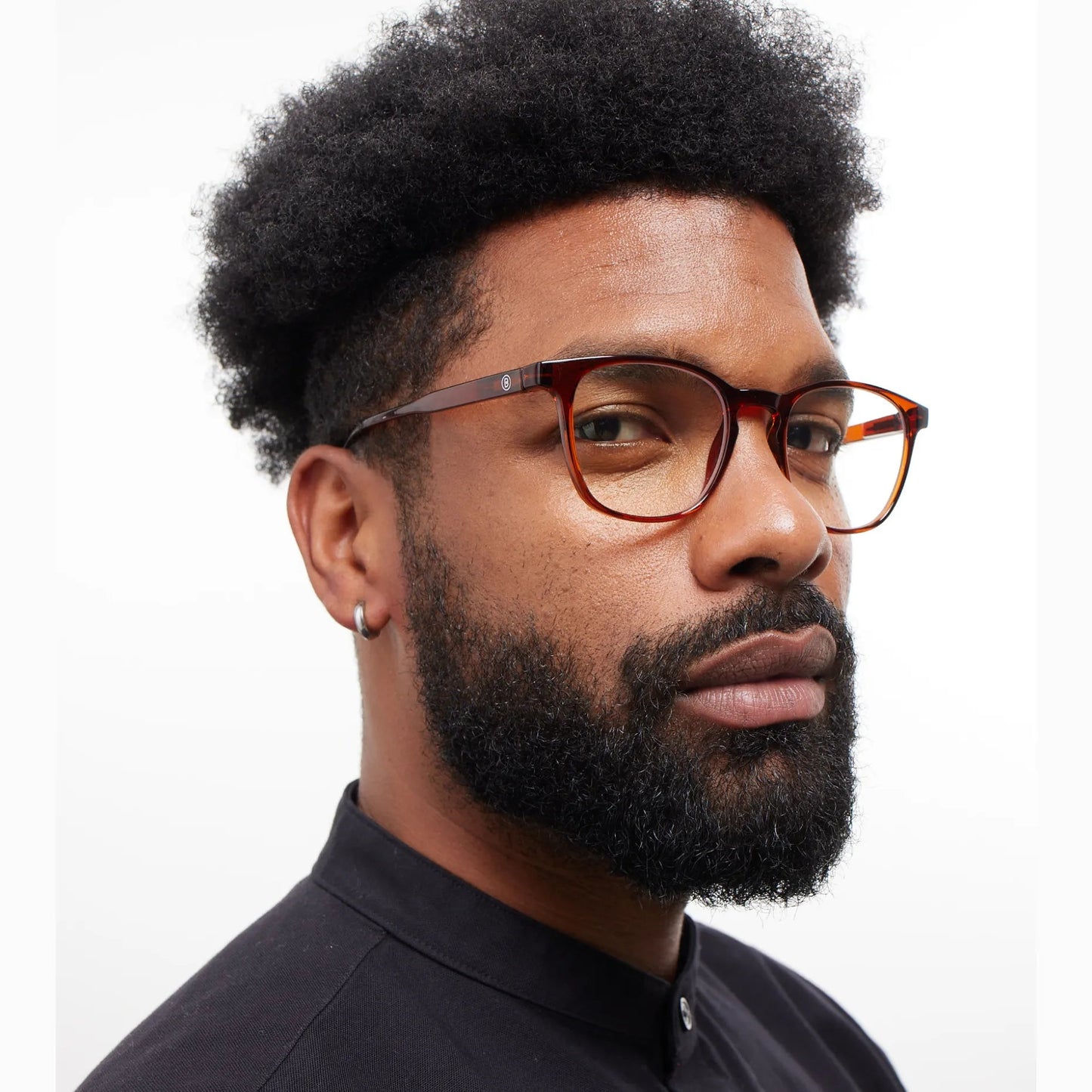 BARNER GLASSES -Dalston Intense Rust Glossy