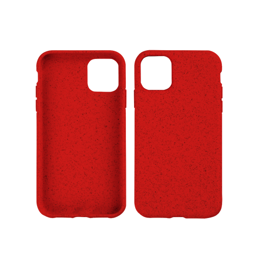 Eco friendly маска за iPhone 11 Pro - црвена