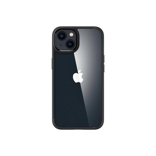 "Spigen Crystal Hybrid, matte black - iPhone 13"