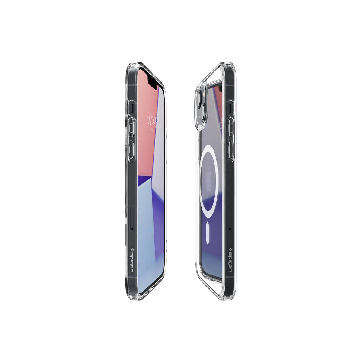Spigen Crystal Hybrid MagSafe, white - iPhone 14