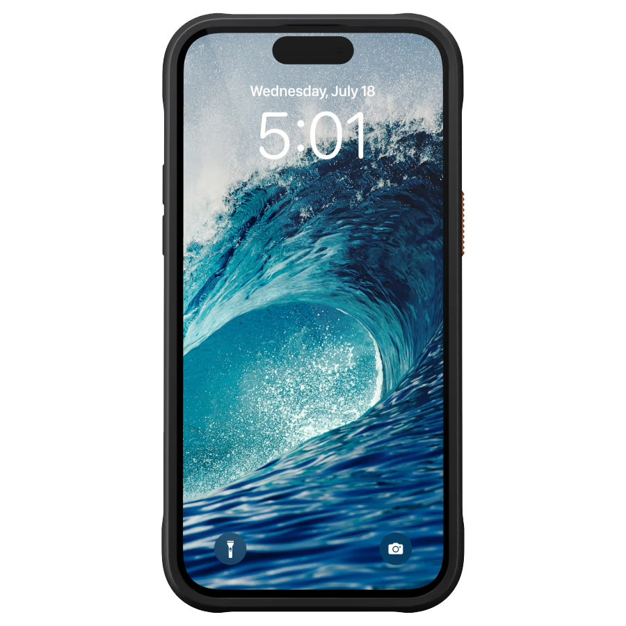 "Nomad Rugged Case, orange - iPhone 14 Pro Max"