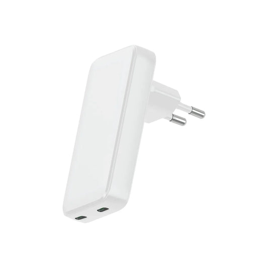 Dviced Slim Wall charger 45W GaN 2 USB-C EU - White
