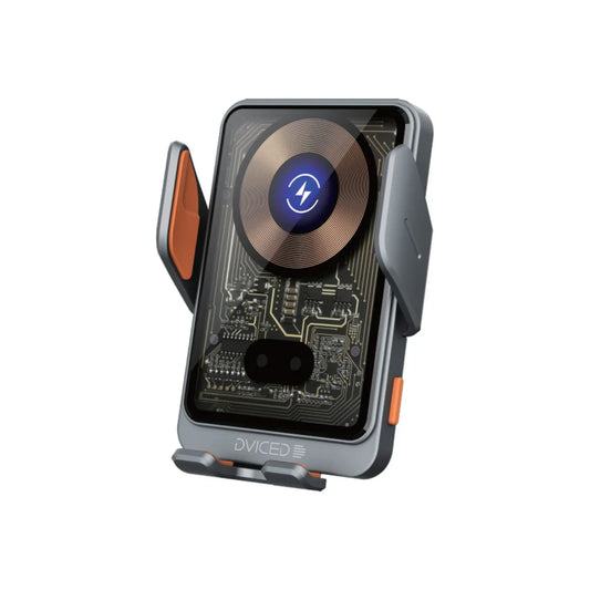 Dviced Wireless induction car mount charger - Gray