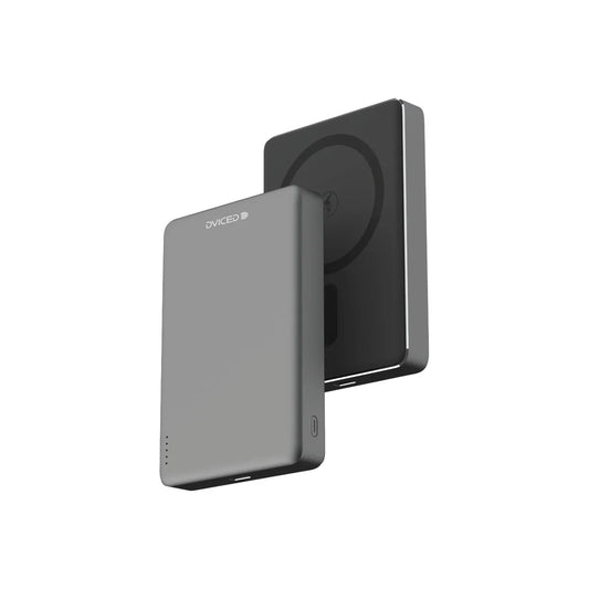 Dviced Ultrathin Power bank 10000mAh - Black/Grey