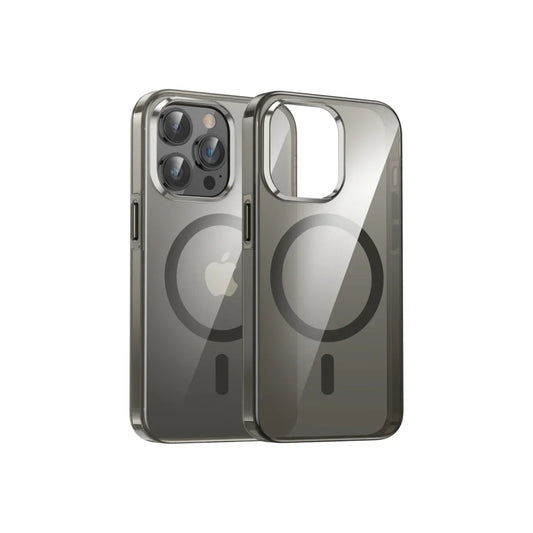 Dviced Magsafe iPhone 15 Pro clear case - Black