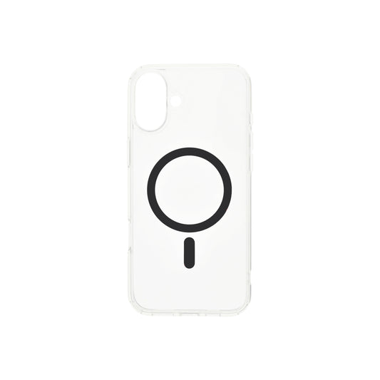 Dviced Magsafe iPhone 16 clear case - Black