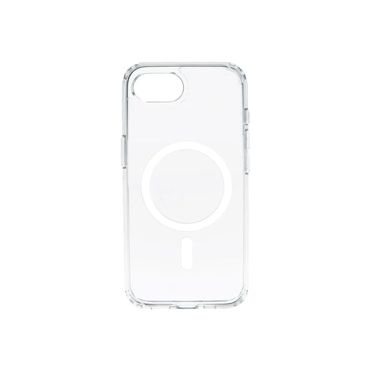 Dviced Magnetic iPhone 16e clear case - White