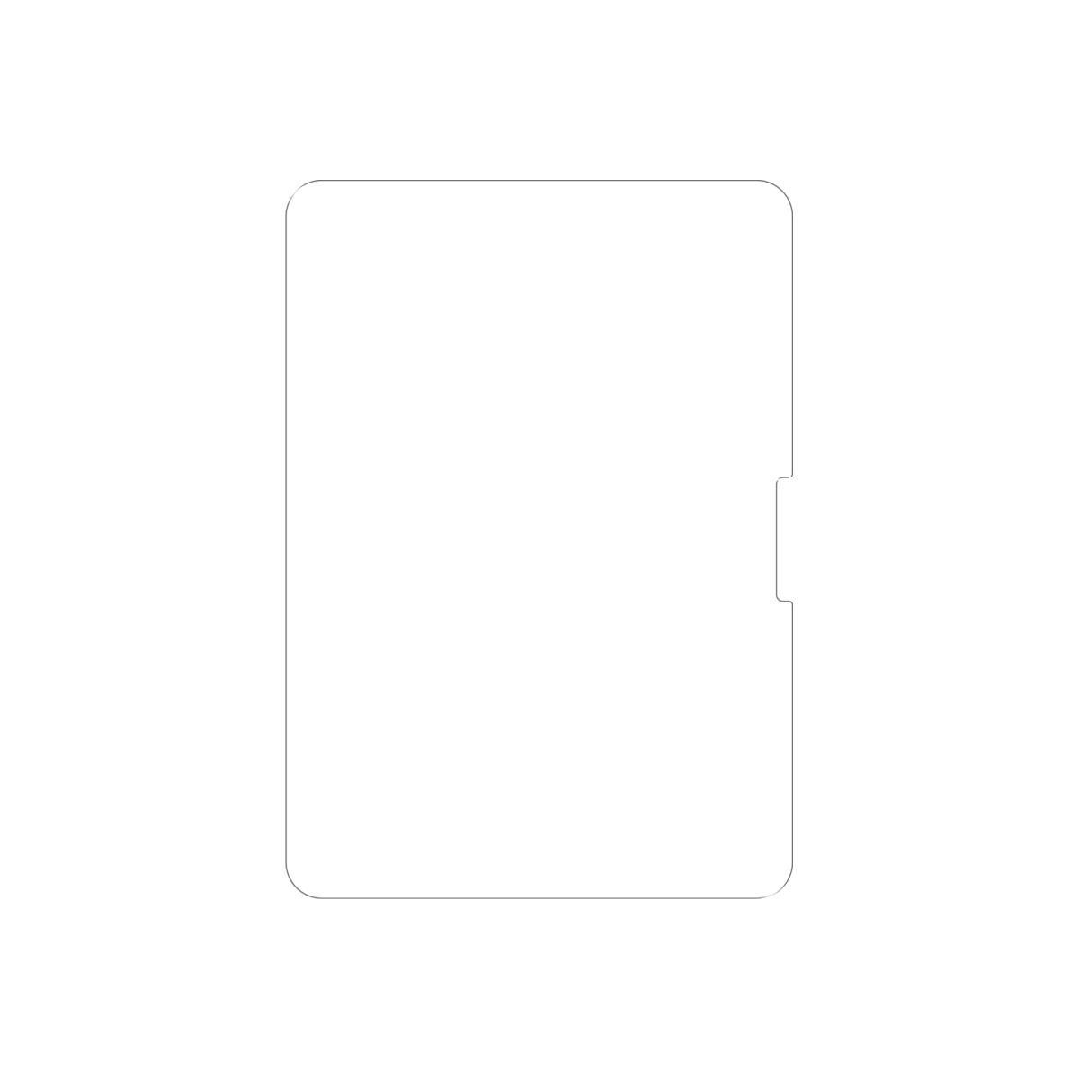 Dviced Tempered glass screen protector for iPad Pro 11-inch with dust-free applicator