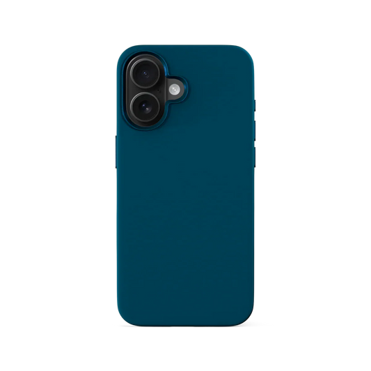 EPICO Mag+ Silicone Case Pro - Petrol Blue - iPhone 16