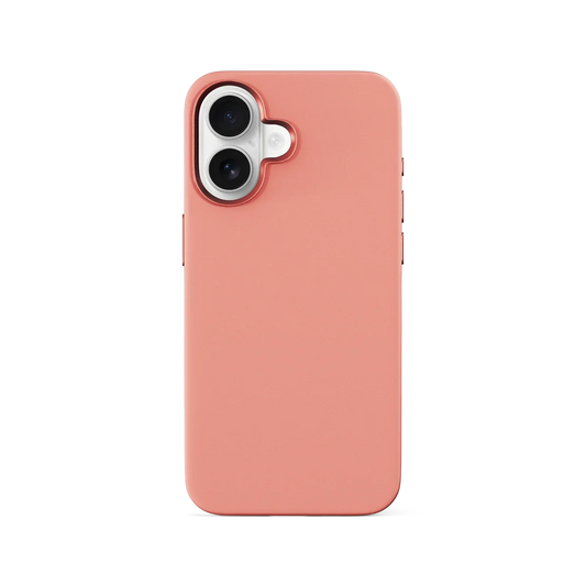 EPICO Mag+ Silicone Case Pro - Peach Pink - iPhone 16 Plus
