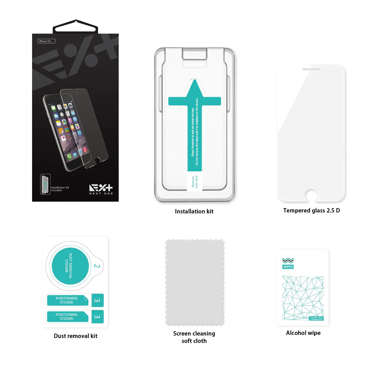 Next One Tempered Glass for iPhone 6/7/8